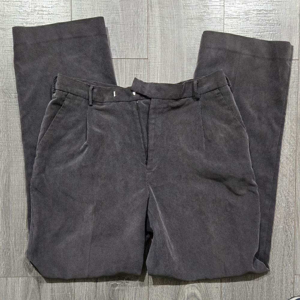 Perry Ellis Charcoal Corduroy Pants